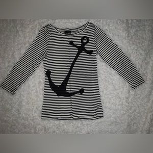 Limited Sweater Womens XS Blue Anchor With Blue and White strips 🥰